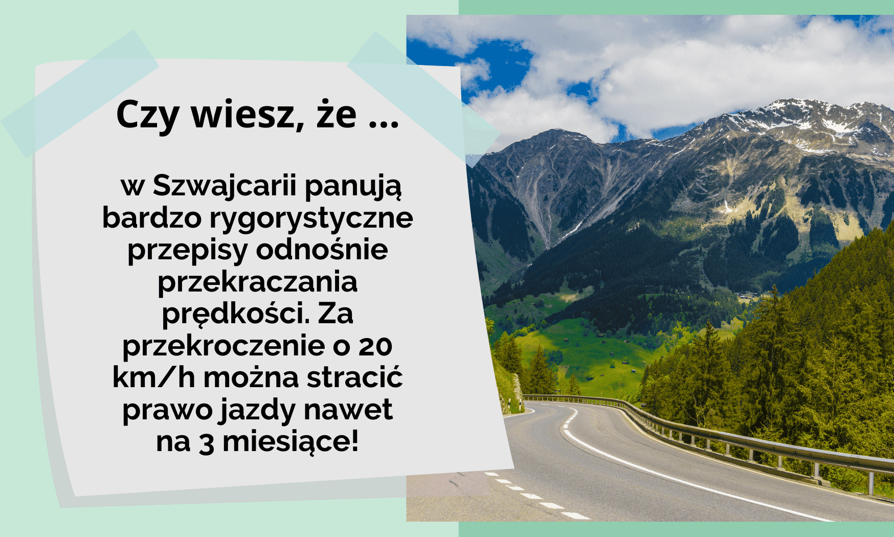 transport Szwajcaria ciekawostka